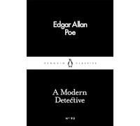 Edgar Allan Poe A Modern Detective Paperback Book Edgar Allan Poe Multicolor