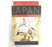 A Modern History of Japan