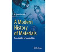 A Modern History of Materials: From Stability to Sustainability