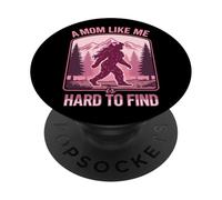 A mom like is rare to find bigfoot sasquatch fun yeti mother PopSockets Adhesive PopGrip