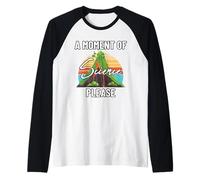 A Moment of Science Please Fun Geologists Lava Volcano Lover Raglan Baseball Tee