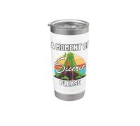 A Moment of Science Please Fun Geologists Lava Volcano Lover Stainless Steel Insulated Tumbler