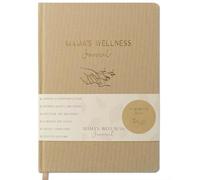 A Moments Space Mama’s Wellness Journal Guided Self-Care for Mums, Mindfulness & Stress Relief, Gratitude & Reflection, Undated & Daily Planner (Sand Mustard)