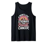 A Mom's Love is Stronger Than Breast Cancer Awareness Tank Top