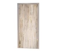 A.Monamour 3D Door Stickers for Interior Doors Light Brown Vertical Wood Planks Door Wood Texture Print Vinyl Room Door Decals Door Murals Removable Posters Decors for Bedroom Office Bathroom