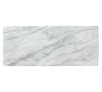 A.Monamour Non-Slip Water Absorbent Washable Bath Mat White Grey Marble Texture Background Abstract Art Soft Flannel Mat Rug Carpet for Bathroom Bathtub Shower Kitchen Sink Bedroom 40x120cm