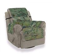 A.Monamour Sofa Slipcovers Sofa Covers First Steps (After Millet) By Vincent Van Gogh Oil Painting Art Velvet Slip Resistant Armchair Couch Sofa Furniture Protector Fabric Covers for Pets Dogs Cats
