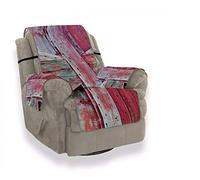 A.Monamour Sofa Slipcovers Sofa Covers Union Jack Flag Design Old Wooden Barn Door Wood Planks Background Velvet Slip Resistant Armchair Couch Sofa Furniture Protector Fabric Covers for Pets Dogs Cats