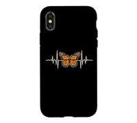 A Monarch Butterfly That Beats Just Like My Heartbeat Case for iPhone X/XS