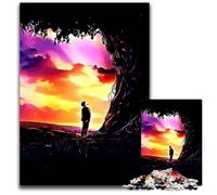 A Monster Calls 8_159723b 1000 Pieces Puzzle Gifts Wooden Jigsaw Puzzles for Adults for Home Decor & Holiday Fun 1000 PCS
