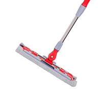 A Mop with 360 Degree Rotation, Fast Cleaning Tool with Telescopic Handle and 7 Heads for Large Areas Bathroom Daily Maintenance Tiles Flat Laminate