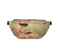 A Mouth Fanny Pack for Women Man,There is A Cherry Between The Lips Waist Belt Bag Crossbody for Sports Travel Hiking Running Jogging