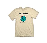 A 'Mr Zombie' T-Shirt Inspired By Mr Men - Natural (M)