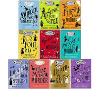 A Murder Most Unladylike Mystery Series 10 Books Collection Set by Robin Stevens (Murder Most Unladylike,Arsenic For Tea,First Class Murder,Jollyfoul Play,Mistletoe and Murder,Top Marks For Murder..