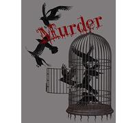 A Murder of Crows College Ruled Notebook: 8.5 x 11 inch Composition Style Notebook: 100 Sheets, 200 pages