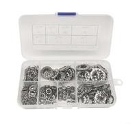 A Must Have 270Pcs Internal Tooth Lock Washer Set Crafted from High Strength, Rust Resistant Stainless Steel