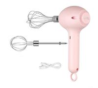 A Must Have For Every Baker Our Wireless Egg Beater Is Ergonomically Designed For Comfortable Use & Cleaning(Pink)