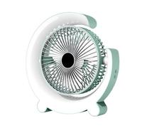 A Must Have For Summer Powerful Circulating Desktop Fan Low Noise Design Allowing You To Enjoy The Cool In Peace Perfectly Adapted To Any Scene! SYz171 (A, A)