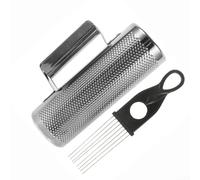 A Must Have Hollow Body Stainless Steel Guiro Create Beautiful Music Easily Using the Scraper (3 8inch)