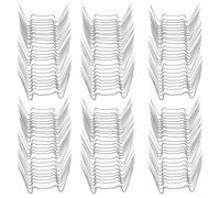 A Must Have Stainless Steel Glass Fixing Clips, Set of 100 for All Your For Gardening Needs