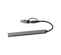 A Must Have Tool For for Modern Users The Multi Port Solution In A Compact Package (USB 7-1)
