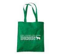 A Nanny Who Loves Horses Tote Shopping Bag 10 Litres Capacity 42 x 38cm