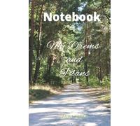 A nature-inspired notebook for recording your dreams and plans