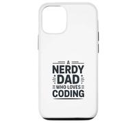 A Nerdy Dad Who Loves Coding Programmer Life Case for iPhone 12/12 Pro