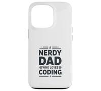 A Nerdy Dad Who Loves Coding Programmer Life Case for iPhone 13 Pro