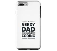A Nerdy Dad Who Loves Coding Programmer Life Case for iPhone 7 Plus/8 Plus