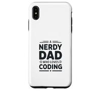 A Nerdy Dad Who Loves Coding Programmer Life Case for iPhone XS Max