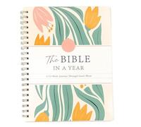 A New Bible for the Year Ahead: Bible Study Supplies, Spiral-Bound Bible Study Guide, 52-Week Bible Study Plan, One-Year Bible Study Planner for Women (8.27 x 5.83 inches)