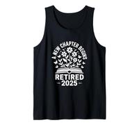A New Chapter Begins Life Transition Typography Art Tank Top