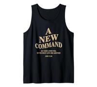 A New Command John 13:34 Christian Bible Verse Tank Top