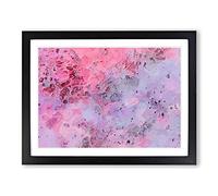 A New Dawn In Abstract Modern Art Framed Print | A4 Black Framed Wall Art | Ready to Hang | Abstract Fantasy Picture | Living Room Bedroom Lounge Office