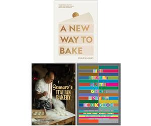 A New Way to Bake, Gennaro's Italian Bakery & The Really Quite Good British Cookbook 3 Books Collection Set