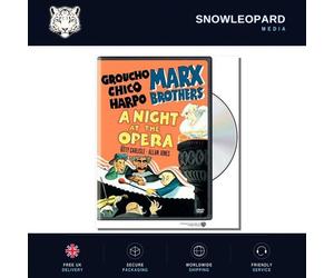 A NIGHT AT THE OPERA DVD Groucho Marx Chico Marx Brothers Movie Film New UK R2