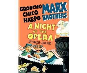 A Night At The Opera Groucho Marx, Chico Marx, Harpo Marx, Kitty Carlisle, Margaret Dumont, Allan Jones, Walter Woolf King, Sig Ruman