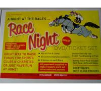 A NIGHT AT THE RACES DVD NEW FOR 2026/2027 = CHOOSE FROM DIFFERENT DVD'S - FUNDRAISING OR HOUSE PARTY- 10 UK RACES/tickets/paperwork/ - THE COMPLETE SET - ALL YOU NEED TO PUT ON YOUR RACE NIGHT