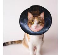 A Night of Lightning and Thunder Dog Cone Collar - Protective Collar for Dogs and Cats, Comfortable Pet Recovery CollarFor Large and Medium-Sized Puppies