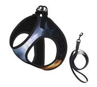 A Night of Lightning and Thunder Dog Harness - Adjustable Dog Harness with Reflective Design, Suitable for Dogs, Cats, Hiking, and Outdoor Activities