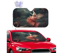 A Night of Miracles and Magic Car Windshield Sun Shade,Foldable Front Window Sun Visor Protector Uv Reflective Windshield Sunshade Covers Universal Car Accessories 51x27.5 Inch