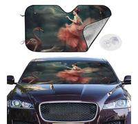 A Night of Miracles and Magic Car Windshield Sun Shade,Foldable Front Window Sun Visor Protector Uv Reflective Windshield Sunshade Covers Universal Car Accessories 55x30 Inch