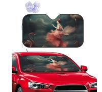 A Night Of Miracles And Magic Front Window Sunshade Keep Cooler Windshield Cover Block Uv Rays Cover Visor Sunshades Universal For Summer Cars Vans M