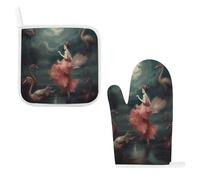A Night of Miracles and Magic Oven Mitts and Pot Holders 2pcs Set