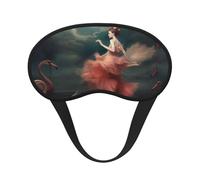 A Night of Miracles and Magic Sleep Mask for Side Sleeper Soft Breathable Sleeping Eye Mask Blackout Silk Eye Sleep Shade Cover with Elastic Strap Night Blindfold for Women Men Travel Nap