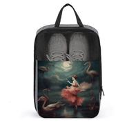 A Night of Miracles And Magic Travel Shoe Bag, Waterproof Storage Pouch with Zipper, Portable Shoe Organizer for Women And Men