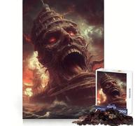 A Nightmare Adrift on The Sea Jigsaw Puzzles for Adults1000 Pieces Serene Game Home Fun Pattern Build Xmas Idea (38x26cm)