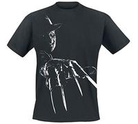A Nightmare On Elm Street Freddy Krueger Claws T-Shirt Black M