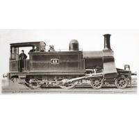 A North London railway engine. From The Pageant of the Century published 1934. Poster Print by Ken Welsh (20 x 9)